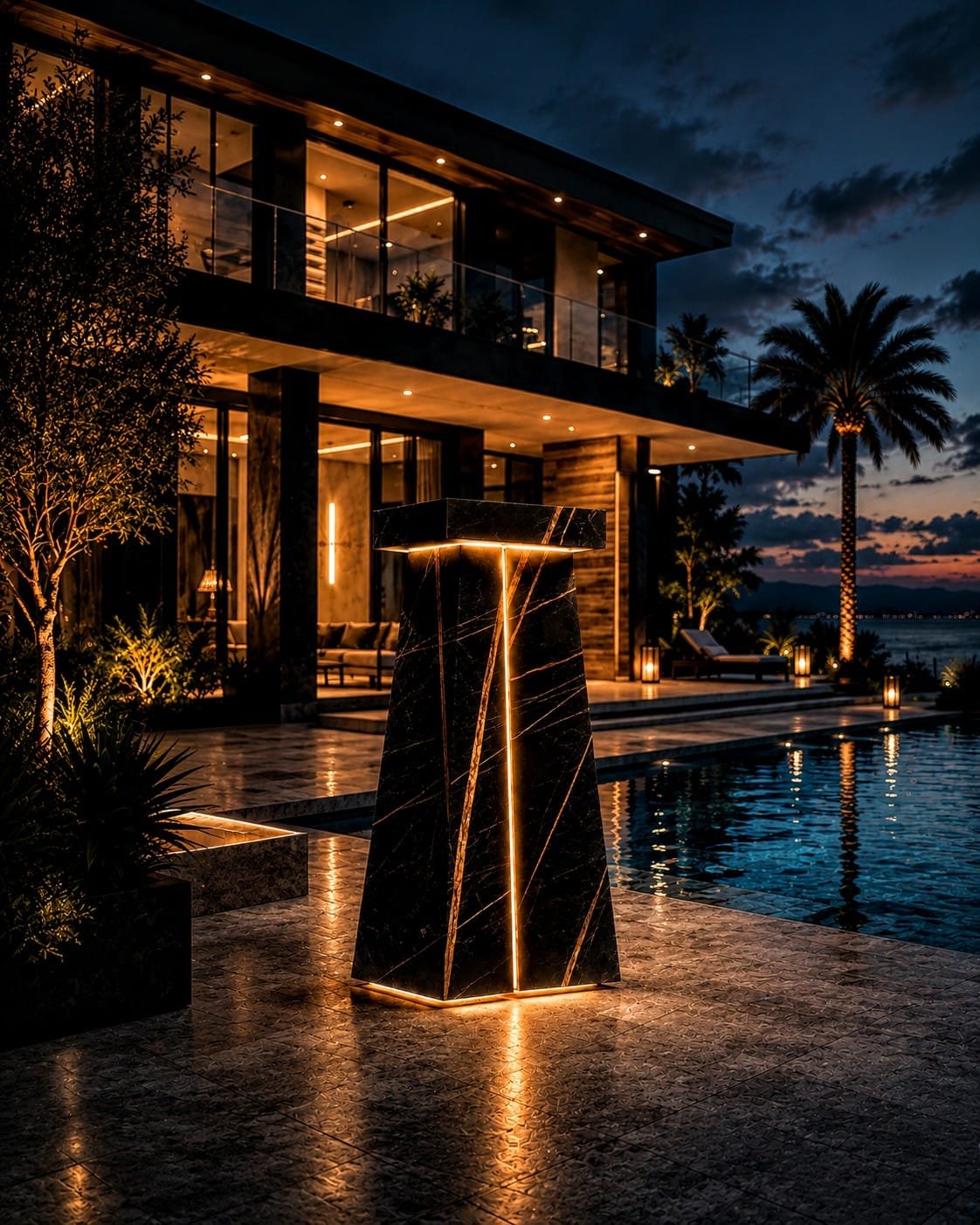 OBELISK luxury ceramic vase